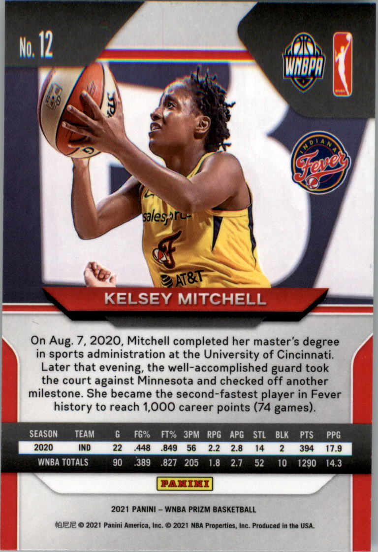 B4540- 2021 Panini Prizm WNBA Basketball #s 1-100 -You Pick- 15+ FREE US SHIP - Picture 25 of 195