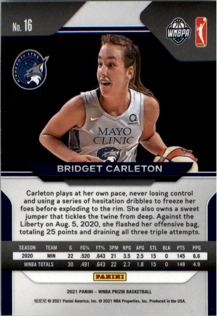 B4540- 2021 Panini Prizm WNBA Basketball #s 1-100 -You Pick- 15+ FREE US SHIP - Picture 33 of 195