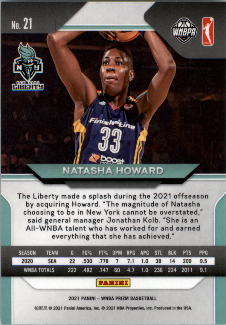 B4540- 2021 Panini Prizm WNBA Basketball #s 1-100 -You Pick- 15+ FREE US SHIP - Picture 43 of 195