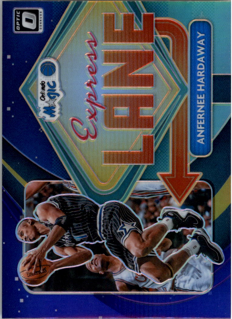 2020-21 Donruss Optic Express Lane Purple #17 Anfernee Hardaway