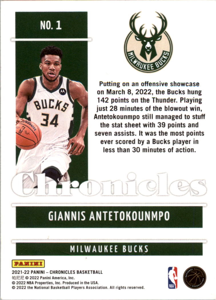 2021-22 Panini Chronicles Basketball Card Pick (Base) 1-309