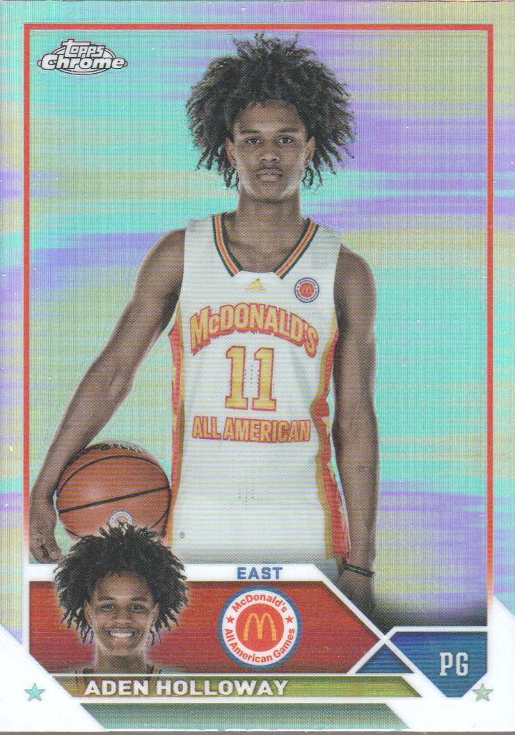 2023 Topps Chrome McDonald's All American Refractors #55 Aden