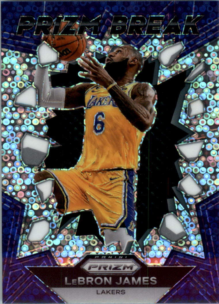 2023-24 Panini Prizm Prizm Break Prizms Fast Break #3 LeBron James