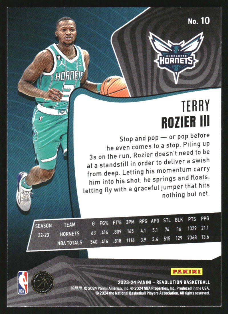 Sports Card Back