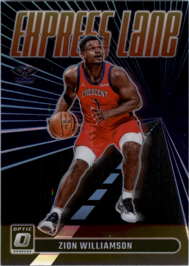 2023-24 Donruss Optic Express Lane Holo #11 Zion Williamson