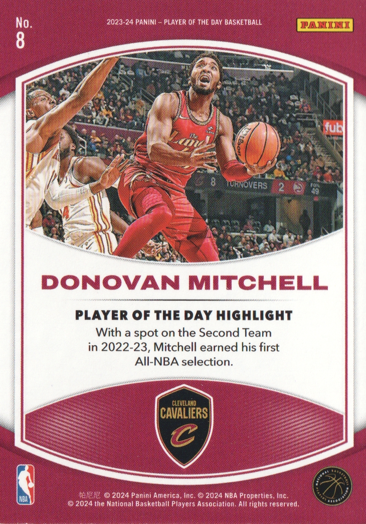 Sports Card Back