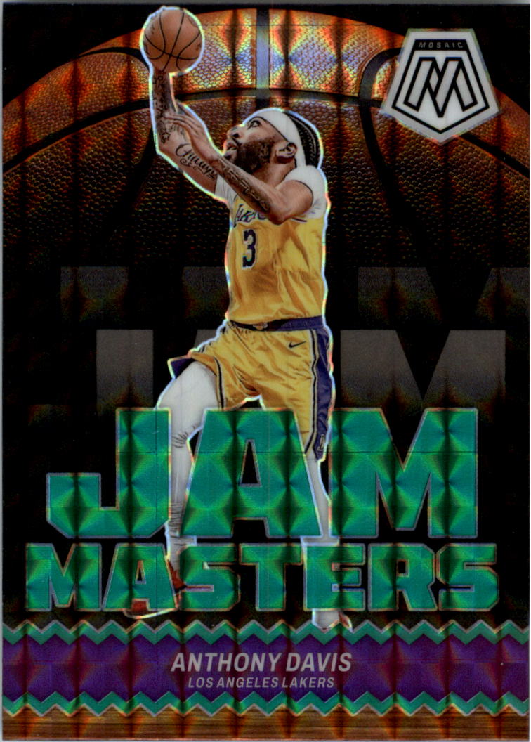 2023-24 Panini Mosaic Jam Masters Mosaic Green #12 Anthony Davis