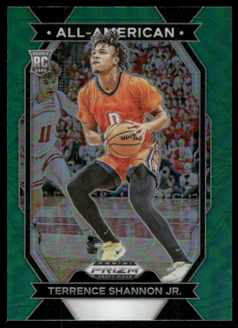 2024-25 Panini Prizm Draft Picks All-American Prizms Green #24 Terrence Shannon Jr.