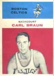 1961-62 Fleer #7 Carl Braun