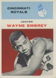 1961-62 Fleer #12 Wayne Embry RC