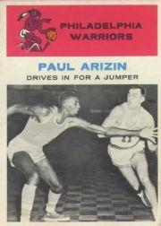 1961-62 Fleer #45 Paul Arizin IA