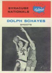 1961-62 Fleer #63 Dolph Schayes IA