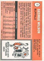 1970-71 Topps #11 George Wilson RC back image