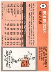 1970-71 Topps #41 Bob Boozer back image