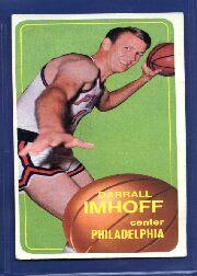 1970-71 Topps #57 Darrall Imhoff