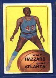 1970-71 Topps #134 Walt Hazzard