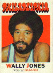 1971-72 Topps #42 Wally Jones
