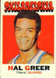 1971-72 Topps #60 Hal Greer