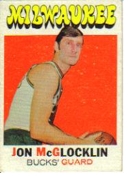1971-72 Topps #74 Jon McGlocklin