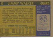 1971-72 Topps #90 Jimmy Walker back image