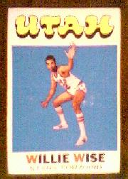 1971-72 Topps #194 Willie Wise RC
