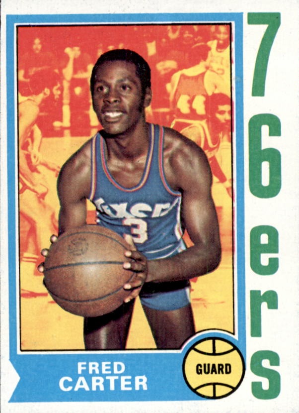 1974-75 Topps #75 Fred Carter