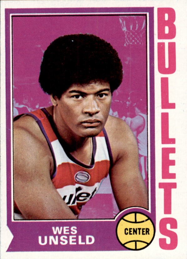 1974-75 Topps #121 Wes Unseld