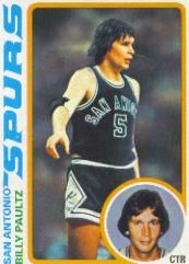 1978-79 Topps #91 Billy Paultz