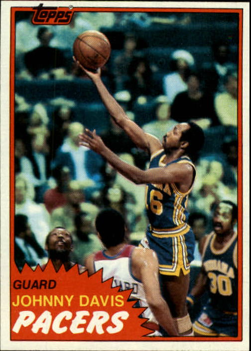 1981-82 Topps #16 Johnny Davis