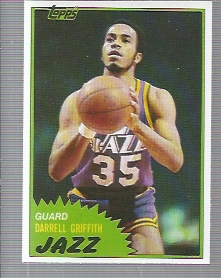 1981-82 Topps #41 Darrell Griffith RC
