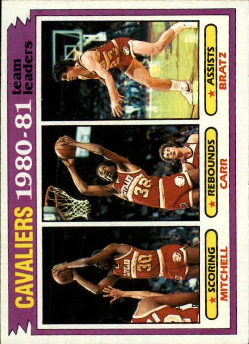 1981-82 Topps #47 Mike Mitchell/Kenny Carr/Mike Bratz TL