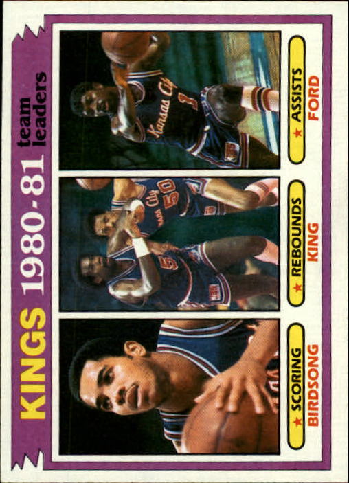 1981-82 Topps #54 Otis Birdsong/Reggie King/Phil Ford TL
