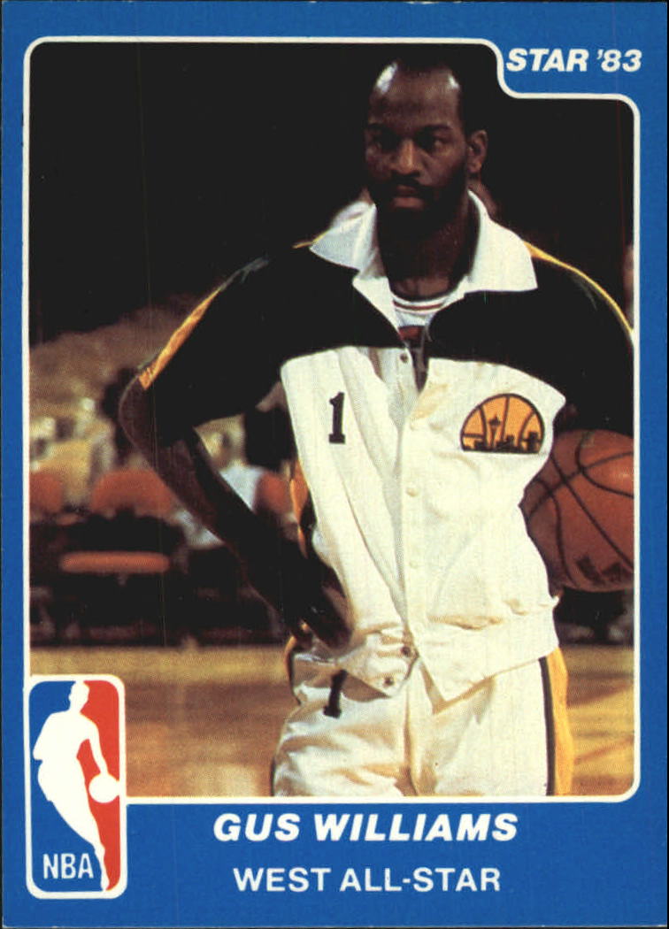 1983 Star All-Star Game #25 Gus Williams