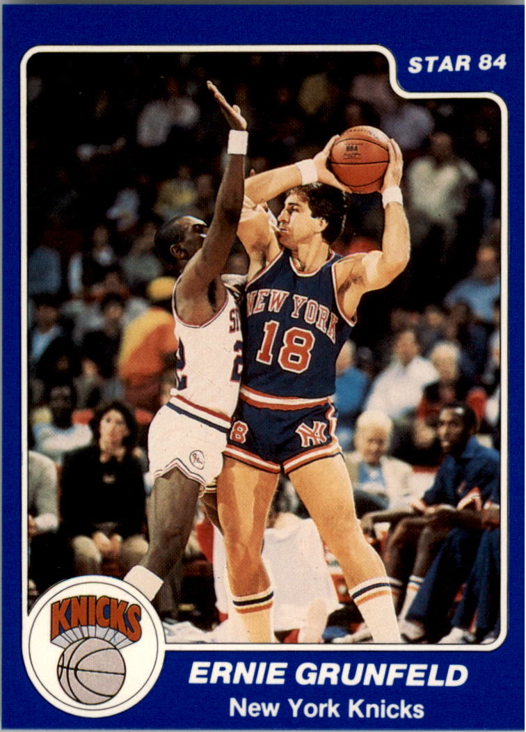 1983-84 Star #65 Ernie Grunfeld