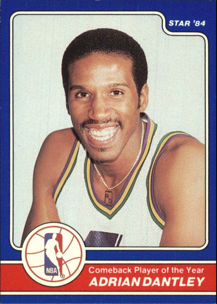 1984 Star Award Banquet #4 Adrian Dantley/Comeback Player of the Year