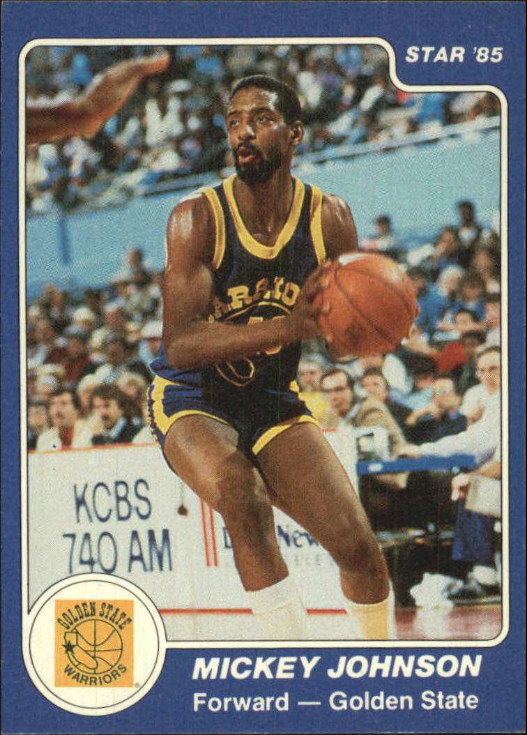 1984-85 Star #155 Mickey Johnson
