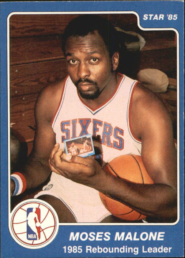 1984-85 Star #285 Moses Malone SPEC !