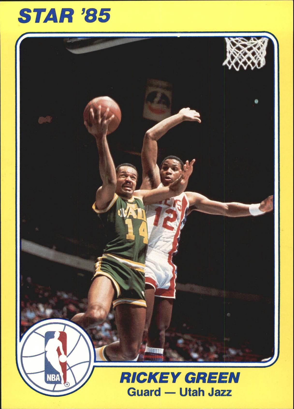 1984-85 Star Court Kings 5x7 #11 Rickey Green