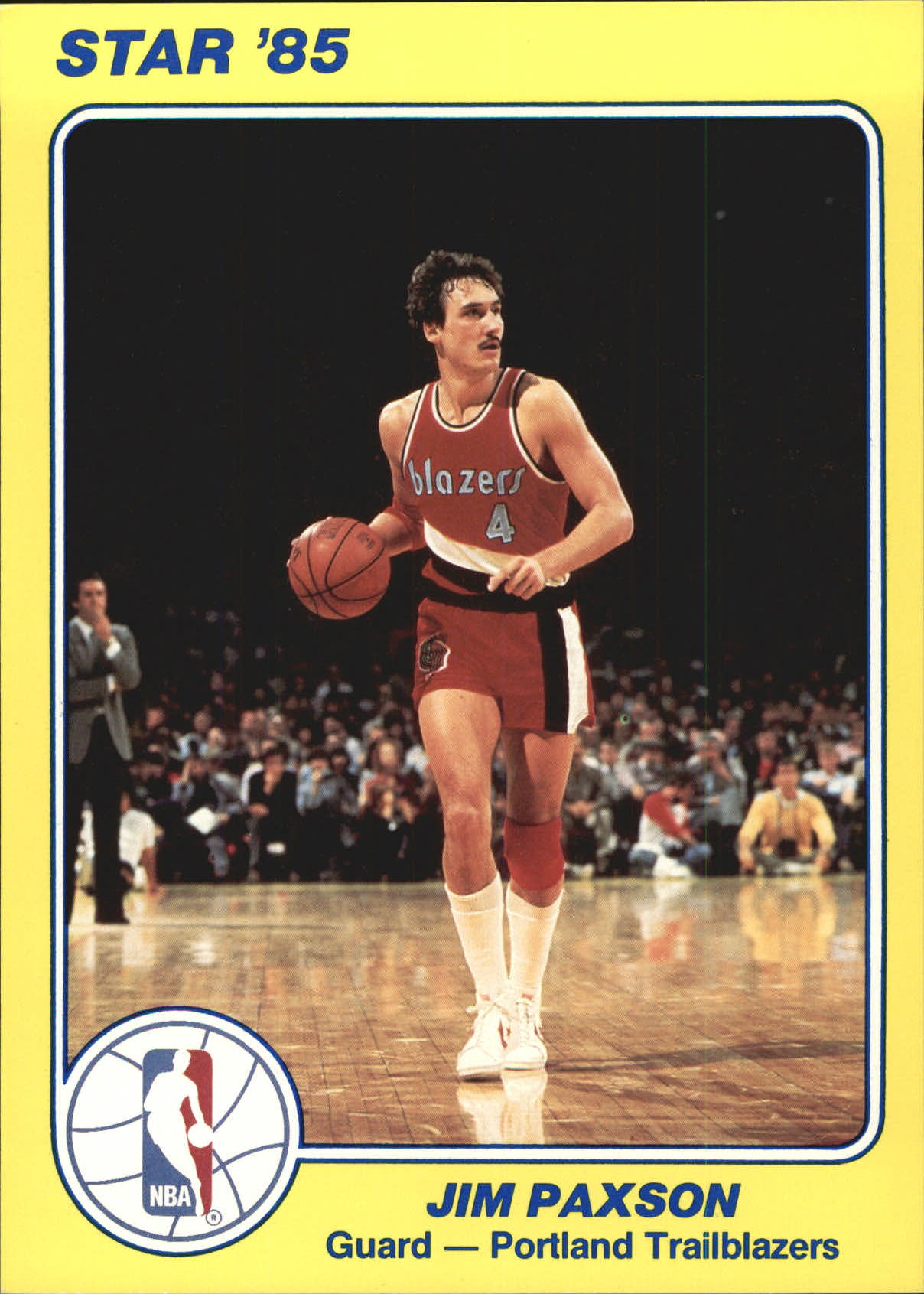 1984-85 Star Court Kings 5x7 #13 Jim Paxson