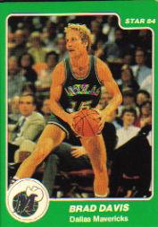 1984-85 Star Arena #B3 Brad Davis
