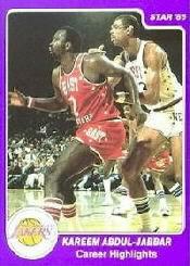 1985 Star Kareem Abdul-Jabbar #16 Kareem Abdul-Jabbar/Career Highlights
