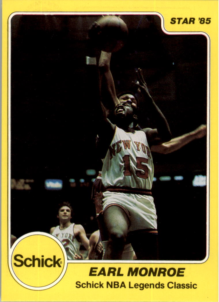 1985 Star Schick Legends #19 Earl Monroe