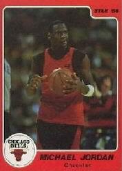 1986 Star Michael Jordan #1 Michael Jordan