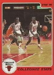 1986 Star Michael Jordan #2 Michael Jordan UER/Collegiate Stats/282 FGM not 182