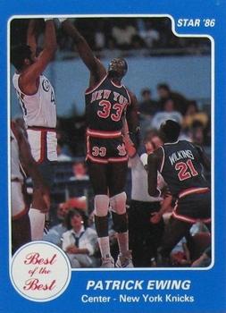 1986 Star Best of the Best #7 Patrick Ewing