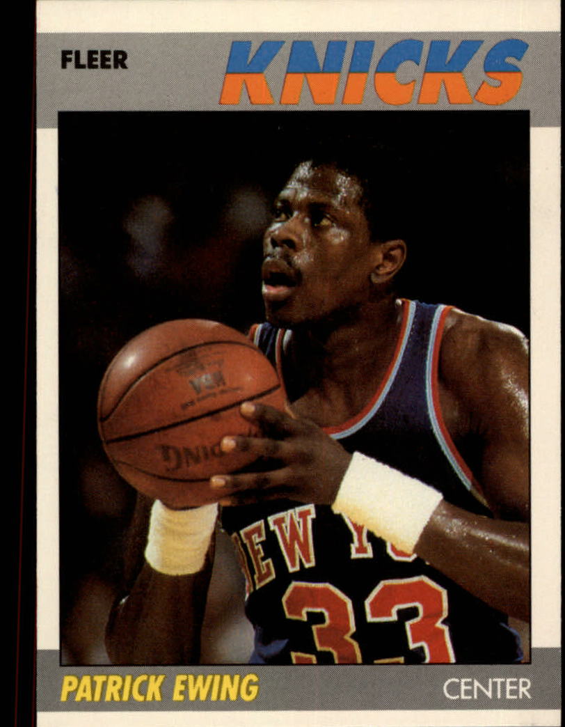 1987-88 Fleer #37 Patrick Ewing