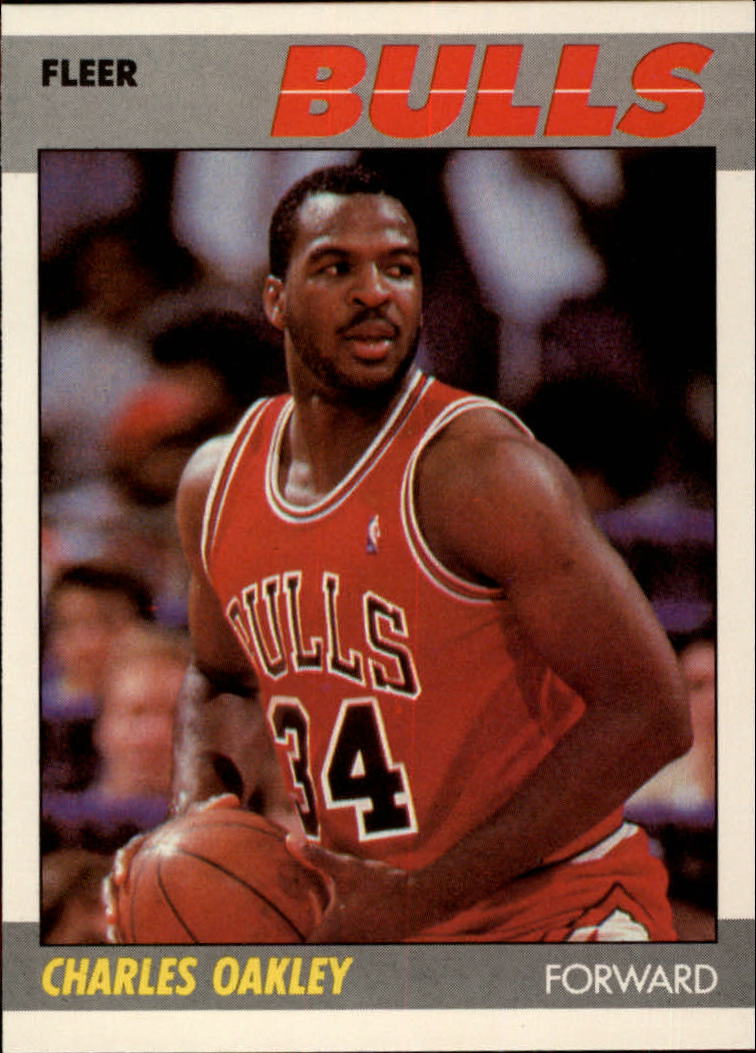 1987-88 Fleer #79 Charles Oakley - NM-MT