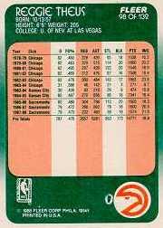 Sports Card Back