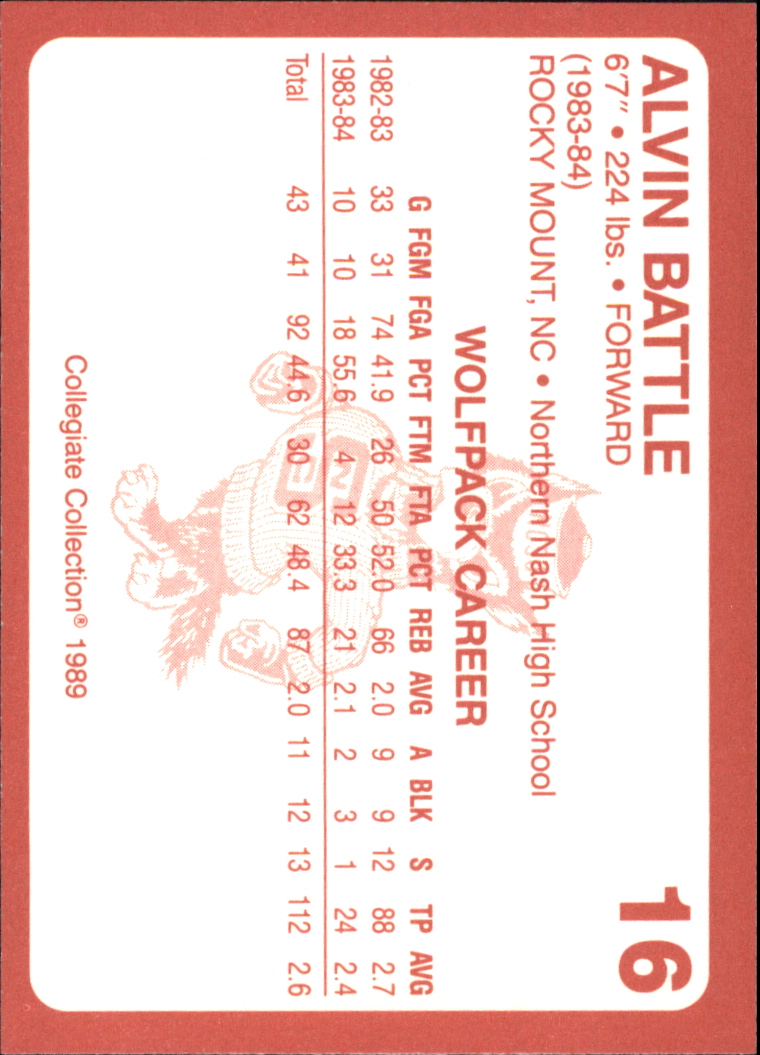 B0494- 1989 North Carolina State Collegiate Cards -You Pick- 15+ FREE US SHIP - Picture 33 of 353