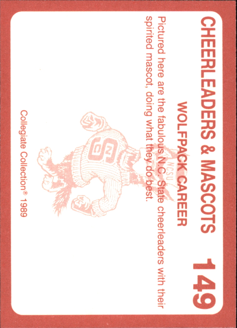 B0494- 1989 North Carolina State Collegiate Cards -You Pick- 15+ FREE US SHIP - Picture 269 of 353